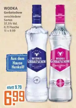 Klaas und Kock Wodka Gorbatschow Angebot