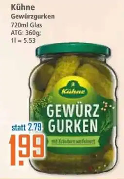 Klaas und Kock Kühne Gewürzgurken Angebot
