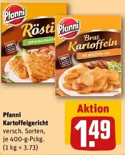 REWE Pfanni Kartoffelgericht Angebot