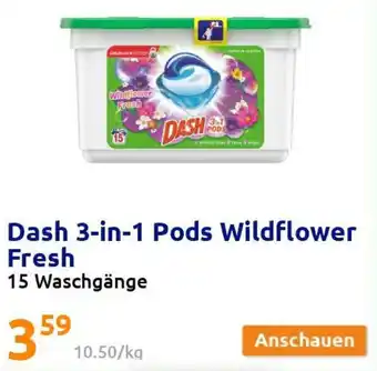 Action Dash 3in1 Pods Wildflower Fresh Angebot