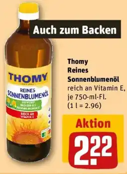 REWE Thomy Reines Sonnenblumenöl Angebot