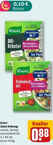REWE Knorr Salat Krönung Angebot