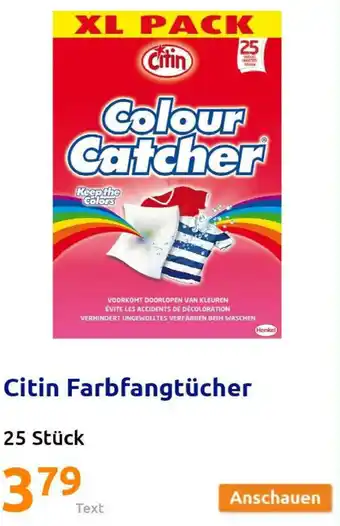 Action Citin Farbfangtücher 25 Stück Angebot