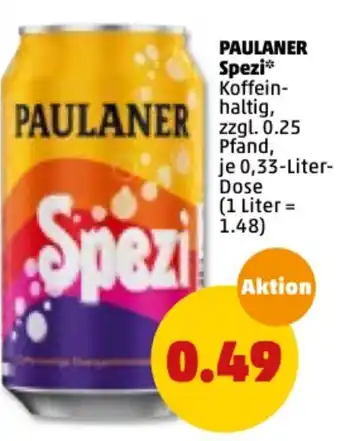 PENNY Paulaner Spezi Angebot