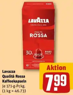 REWE Lavazza Qualità Rossa Kaffeekapseln Angebot