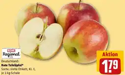 REWE Rote Tafeläpfel Angebot