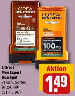 REWE L'Oréal Men Expert Duschgel Angebot