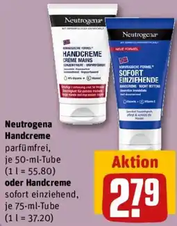 REWE Neutrogena Handcreme oder Handcreme Angebot