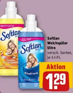 REWE Softlan Weichspüler Ultra Angebot