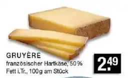 Edeka Zurheide GRUYÈRE französischer Hartkäse Angebot