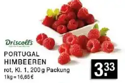 Edeka Zurheide Driscoll's PORTUGAL HIMBEEREN Angebot