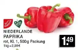 Edeka Zurheide NIEDERLANDE PAPRIKA Angebot
