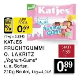Edeka Zurheide Katjes Fruchtgummi O. Lakritz Angebot