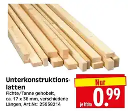 Herkules Baumarkt Unterkonstruktions-latten Angebot