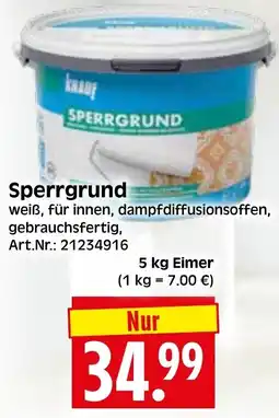 Herkules Baumarkt Knauf Sperrgrund Angebot
