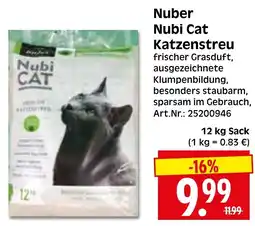 Herkules Baumarkt Nubi Cat Katzenstreu Angebot