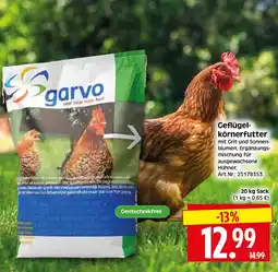 Herkules Baumarkt Garvo Geflügelkörnerfutter Angebot