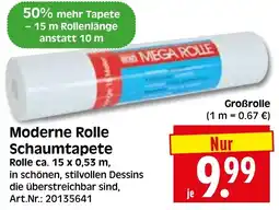 Herkules Baumarkt Moderne Rolle Schaumtapete Angebot
