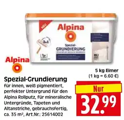 Herkules Baumarkt Alpina Spezial-Grundierung Angebot