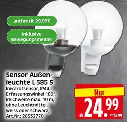 Herkules Baumarkt Sensor Außen-leuchte L 585 S Angebot