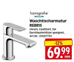 Herkules Baumarkt hansgrohe Waschtischarmatur REBRIS Angebot