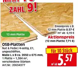 Herkules Baumarkt OSB-Platten Angebot