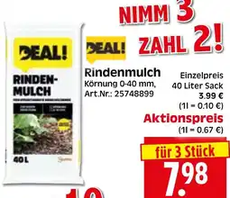 Herkules Baumarkt DEAL! Rindenmulch Angebot