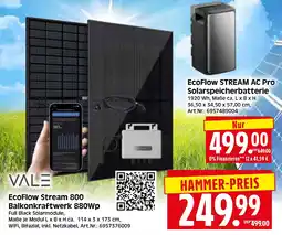 Herkules Baumarkt EcoFlow STREAM AC Pro Solarspeicherbatterie Angebot