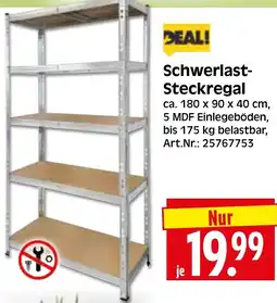 Herkules Baumarkt Schwerlast-Steckregal Angebot