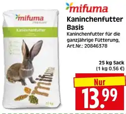 Herkules Baumarkt mifuma Kaninchenfutter Basis Angebot