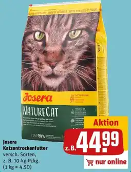REWE Josera Katzentrockenfutter Angebot