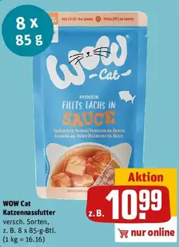 REWE WOW Cat Katzennassfutter Angebot