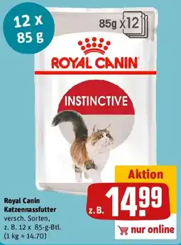 REWE Royal Canin Katzennassfutter Angebot