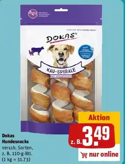 REWE Dokas Hundesnacks Angebot