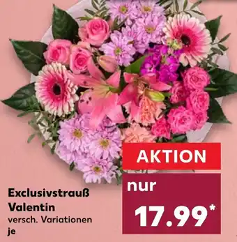 Kaufland Exclusivstrauß Valentin Angebot