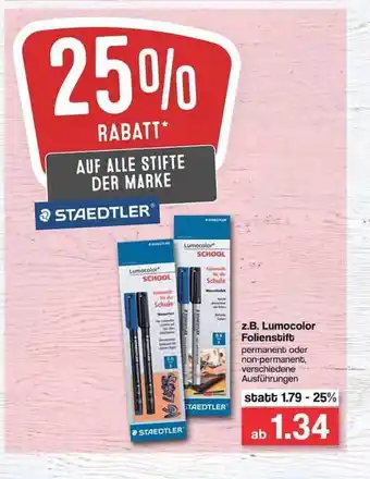 Famila Nord West Lumocolor Folienstift Angebot