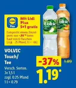 Lidl VOLVIC Touch/ Tee Angebot