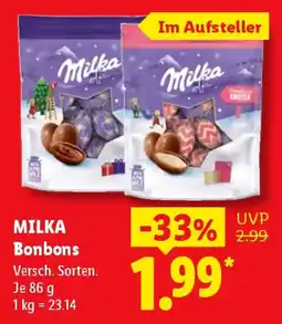 Lidl MILKA Bonbons Angebot