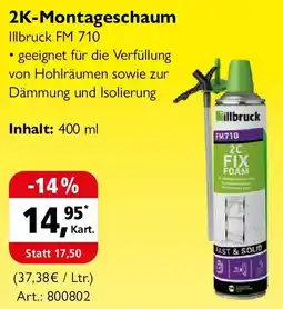 Holz Possling 2K-Montageschaum Illbruck FM 710 Angebot