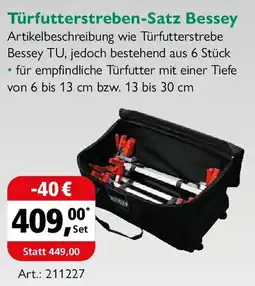 Holz Possling Türfutterstreben-Satz Bessey Angebot