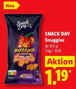 Lidl SNACK DAY Snuggles Angebot