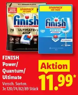 Lidl FINISH Power/ Quantum/ Ultimate Angebot