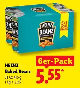 Lidl HEINZ Baked Beanz Angebot