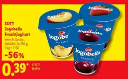 Lidl ZOTT Jogobella Fruchtjoghurt Angebot