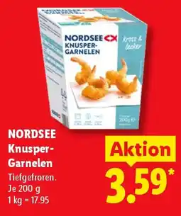 Lidl NORDSEE Knusper-Garnelen Angebot