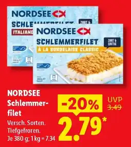 Lidl NORDSEE Schlemmerfilet Angebot