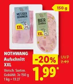 Lidl NOTHWANG Aufschnitt XXL Angebot