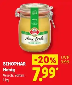 Lidl BIHOPHAR Honig Angebot