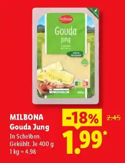Lidl MILBONA Gouda Jung Angebot
