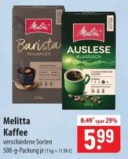 Famila Nord Ost Melitta Kaffee Angebot
